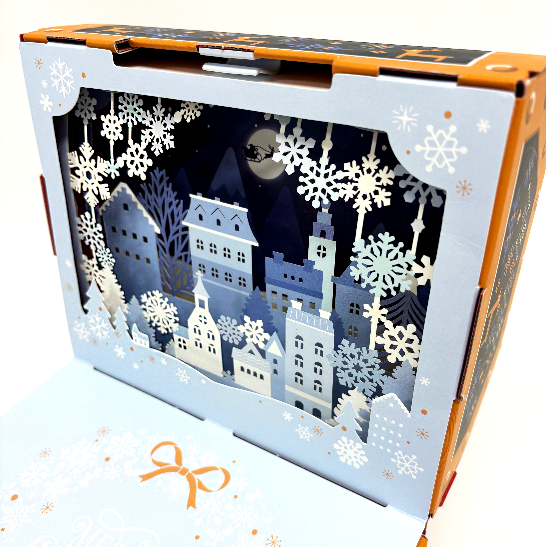 ギフトゥール【宝箱】クリスマス（雪景色） Sサイズ